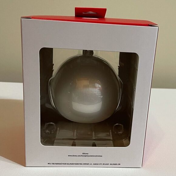 Hallmark glass ornament Jack Skellington Nightmare before Christmas NWT - Picture 3 of 8